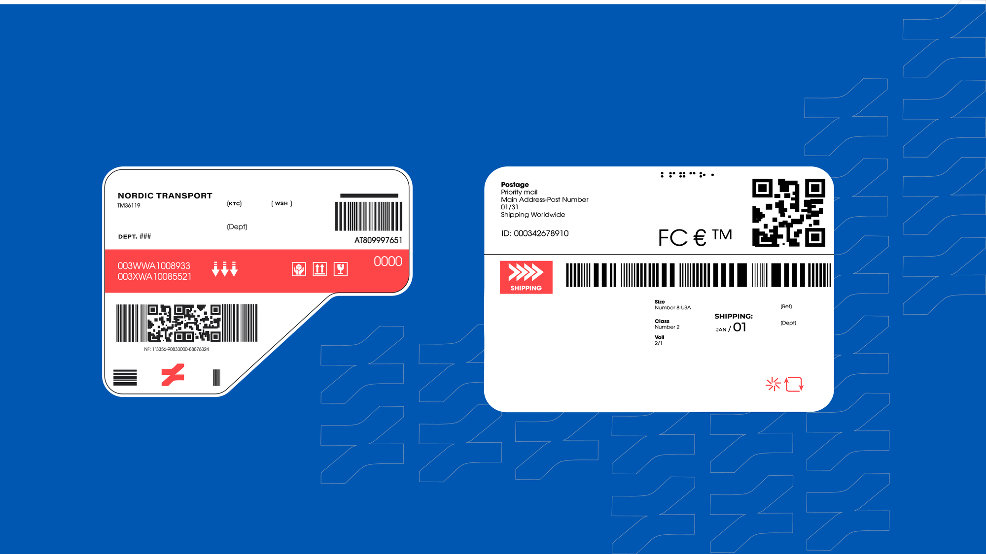 Design professional labels